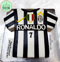 Load image into Gallery viewer, real madrid jersey cake
