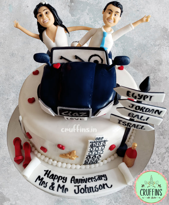 bachelorette-anniversary-travel-cake