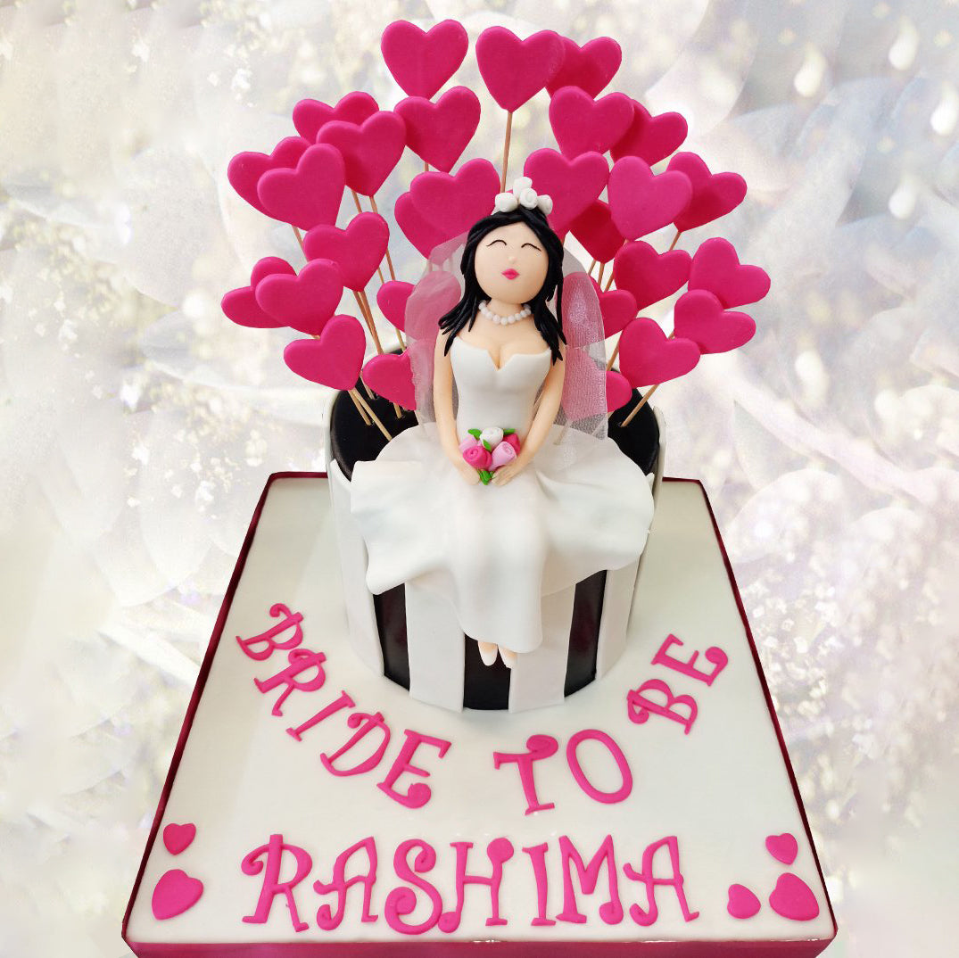 Cakes to make a bride blush  where to get bachelorette cakes in delhi