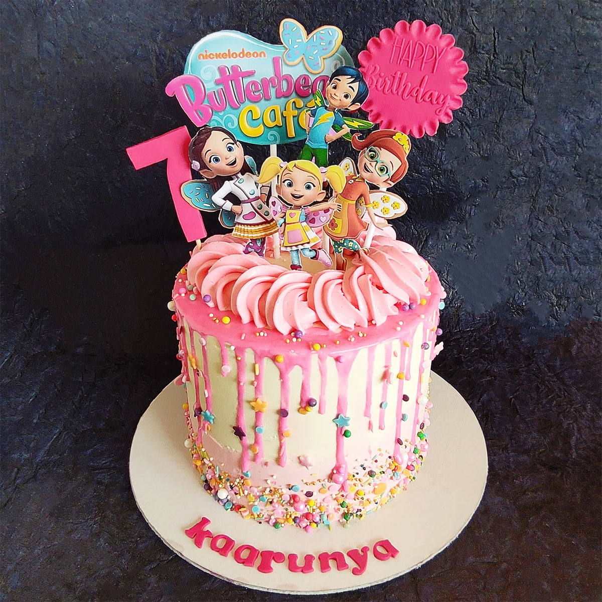 Butterbean S Cafe Chocolate Drip Theme Cake