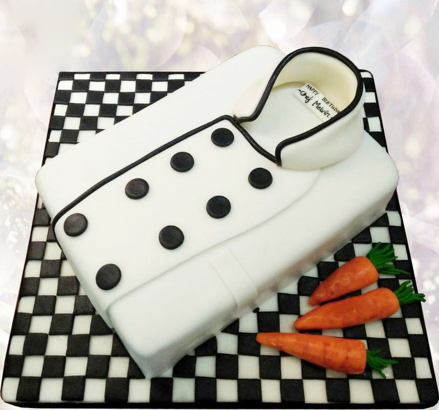 chef coat theme cake