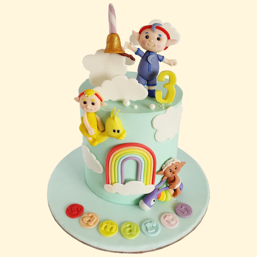 cloudbabies theme cake