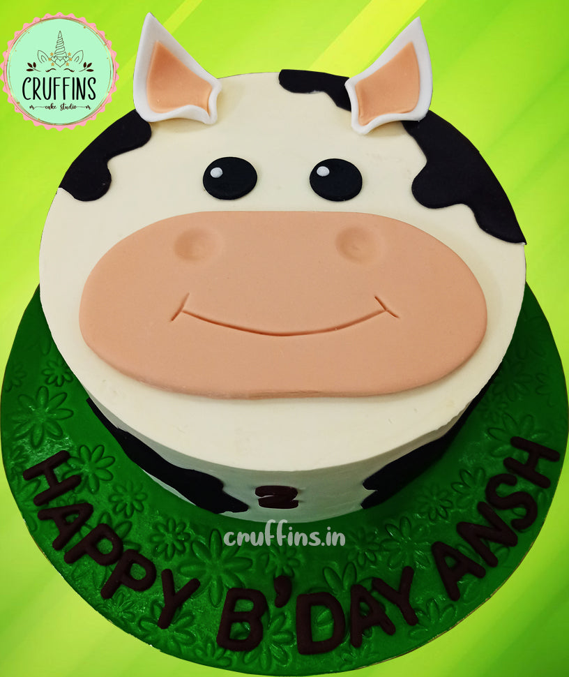 cow face cake