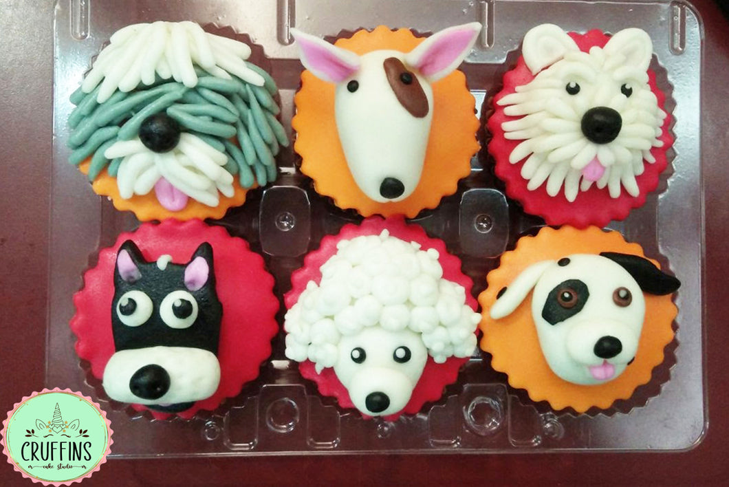 doggy theme cupcakes