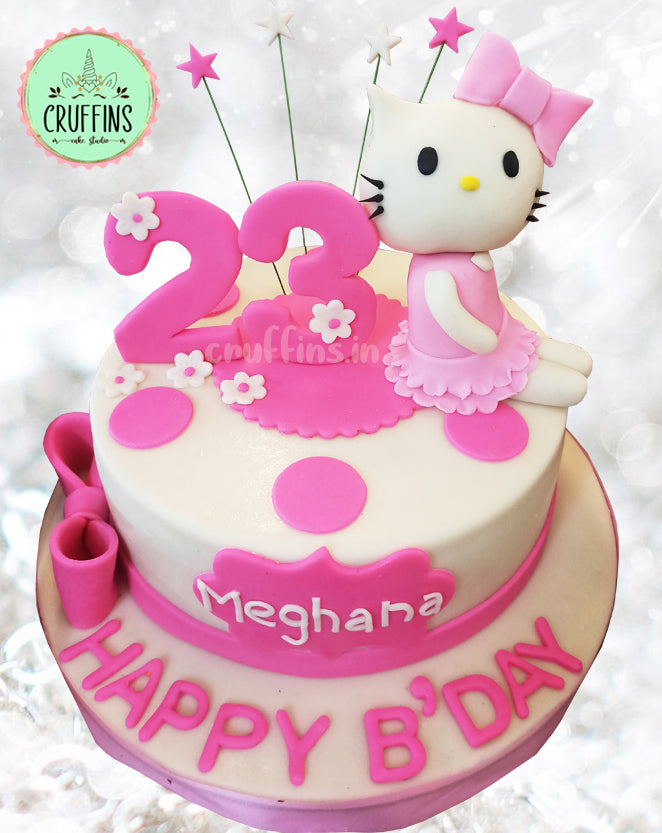 hello kitty cute cake