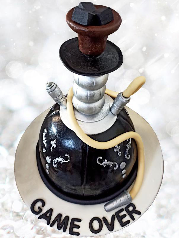 hookah coal pot replica cake