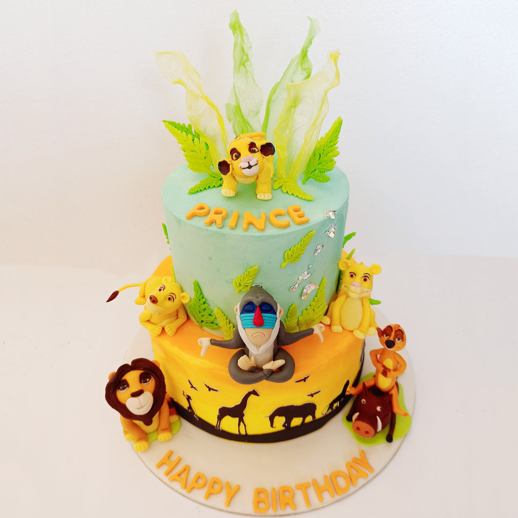 The Lion King Theme Cake