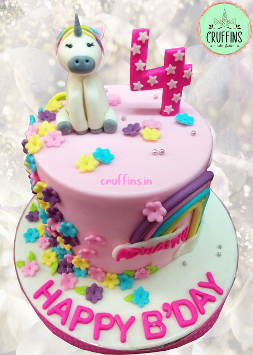 litlle unicorn cake