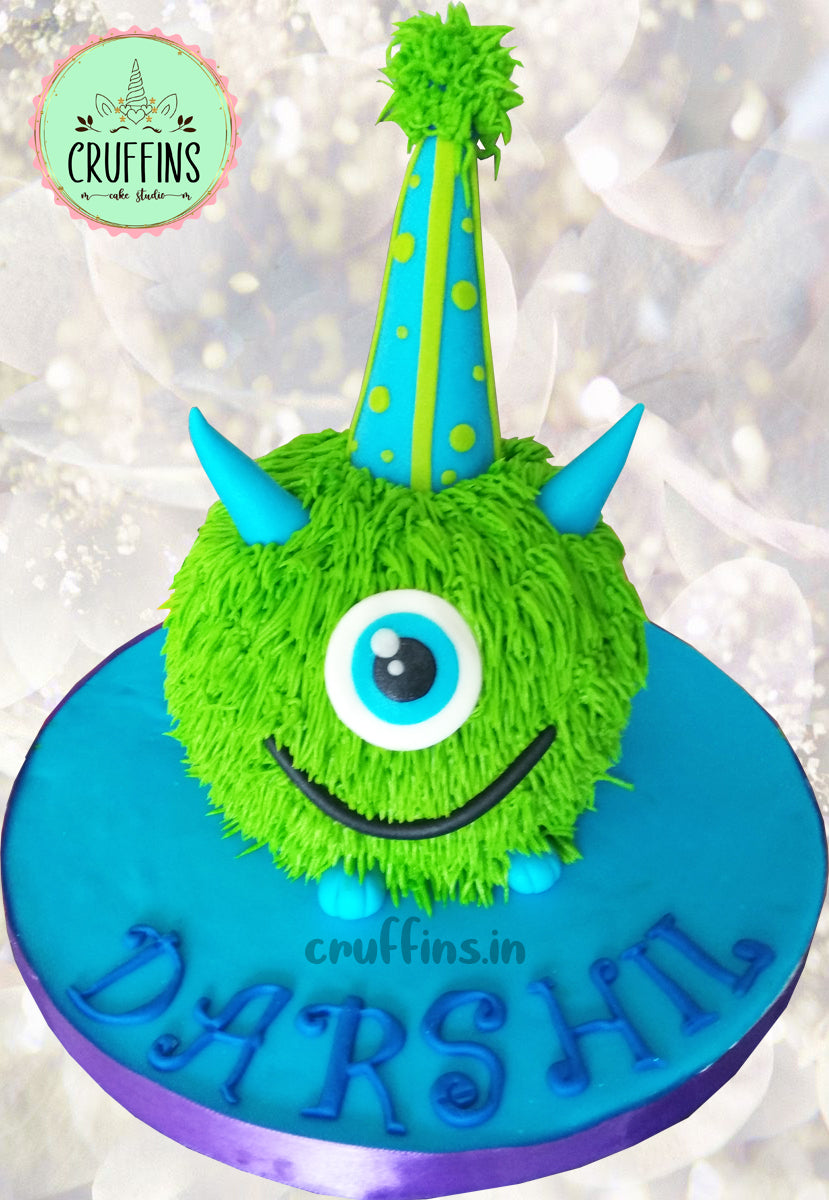 Monsters Inc Theme Cake