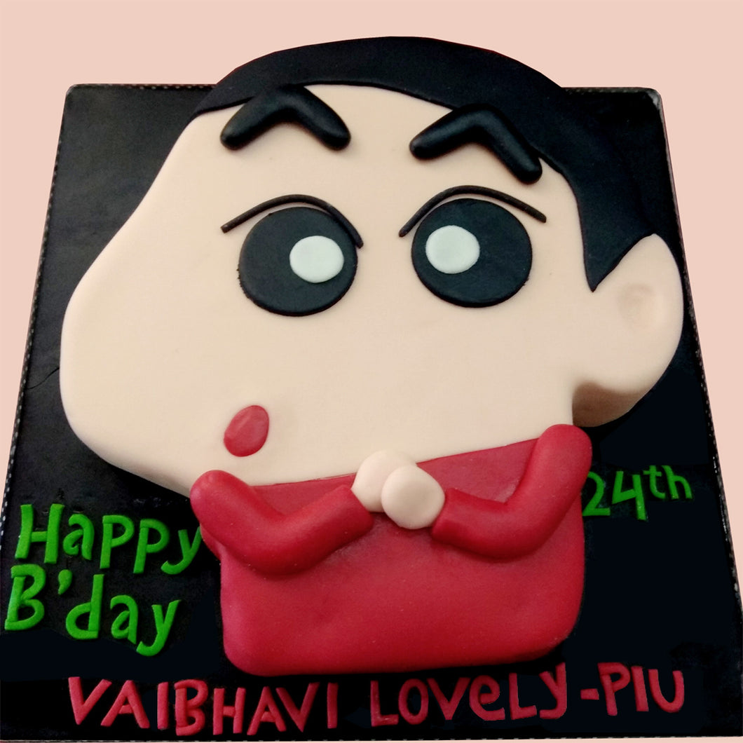 shin chan replica cake