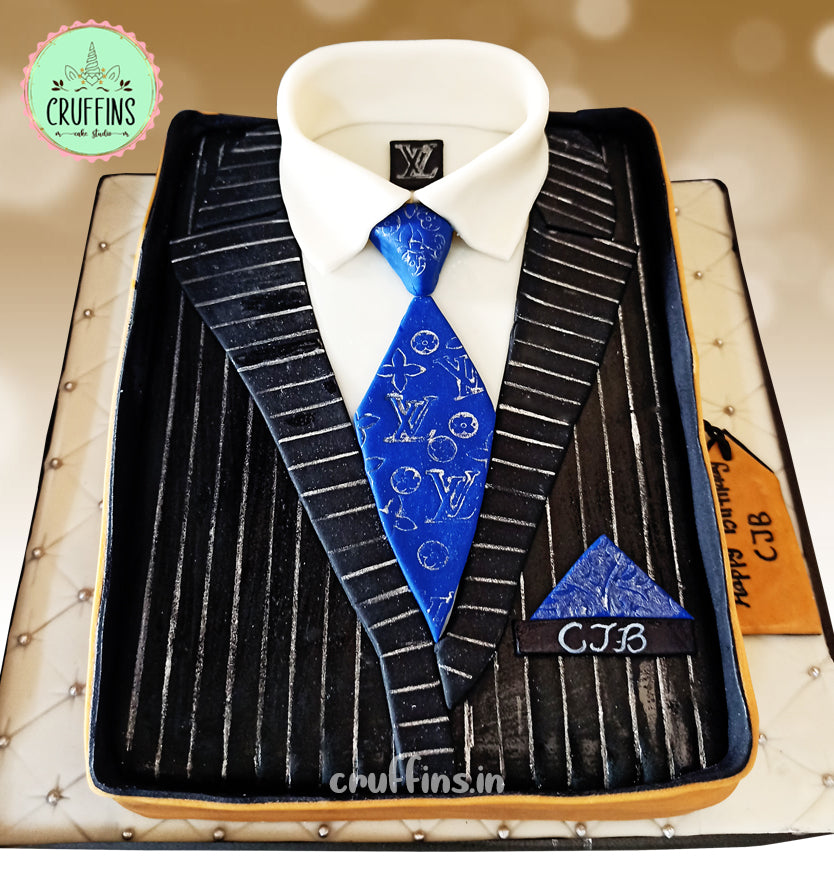 Suit Up replica cake